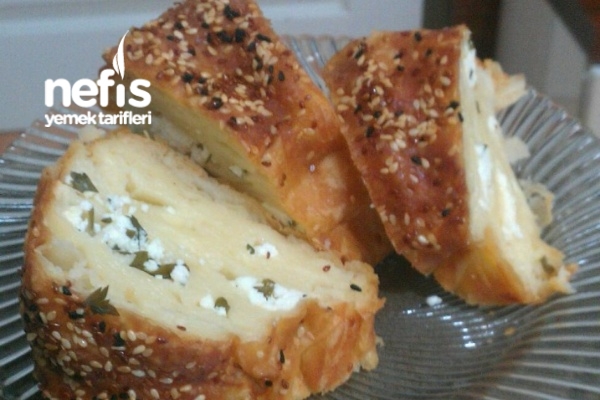 kek kalıbında börek