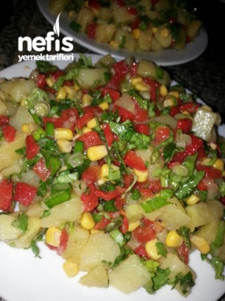 Renk Cümbüşü Patates Salatası