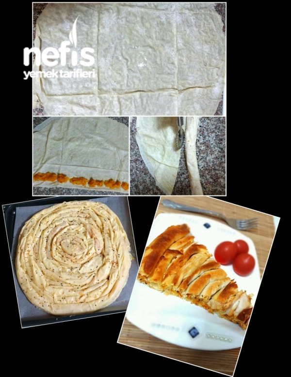 Unlu Nişastalı Çıtır Börek (El Açması Tadında) Nefis Yemek Tarifleri