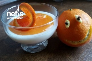 Portakallı Muhallebi Tarifi