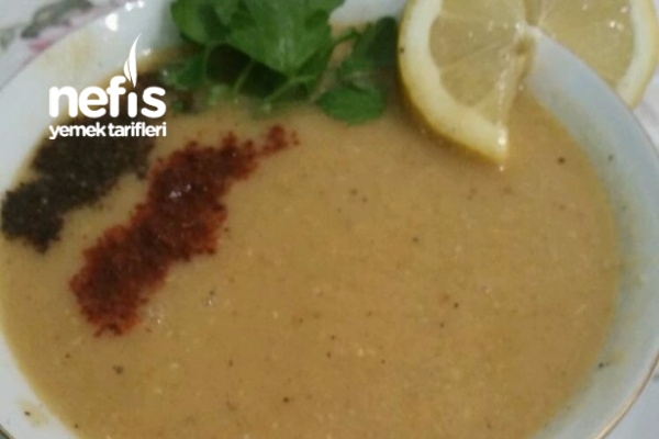 Tereyağlı Sarımsaklı Mercimek Çorbası - Nefis Yemek Tarifleri