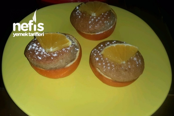 Portakal Kabuğunda Tarçınlı Zencefilli Kek