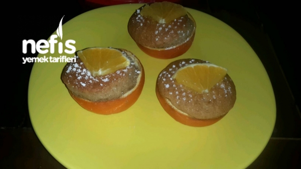 Portakal Kabuğunda Tarçın Lı &zencefil Lı Kek