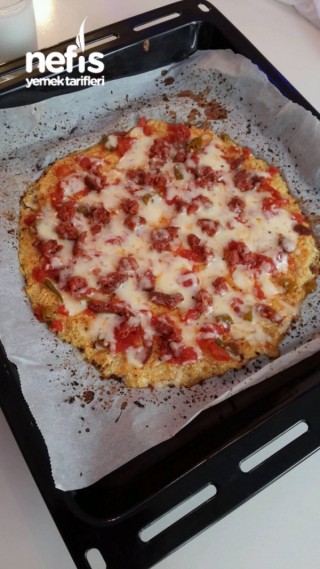Karnabahar Pizzası (hafif)