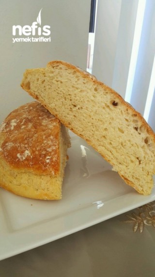 Yoğrulmadan Ekmek Yapımı (no Knead Bread)