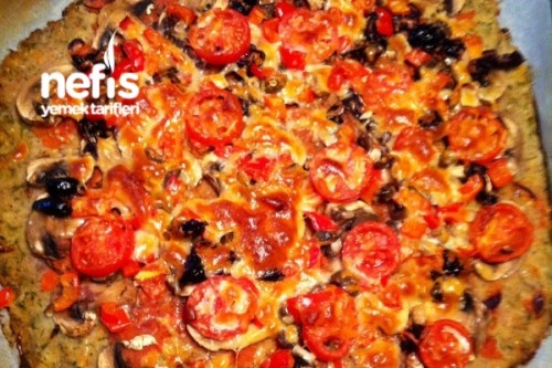 Akdeniz Pizza (Unsuz, Yağsız, Yumurtasız) Nefis Yemek Tarifleri