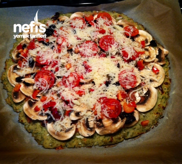 Akdeniz Pizza (Unsuz, Yağsız, Yumurtasız) Nefis Yemek Tarifleri