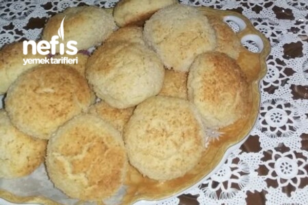 Tereyağsız Hindistan Cevizli Kurabiye Nefis Yemek Tarifleri