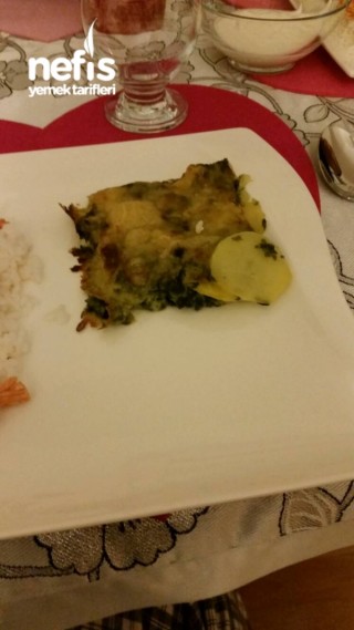 Firinda Nefis İspanakli Patates