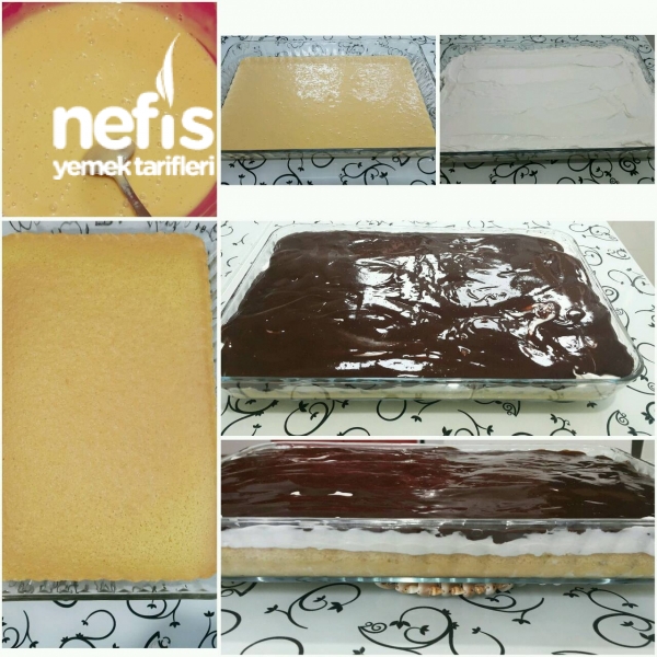 Pandispanyalı Yaş Pasta (Yüzde 100 Beğenili) Nefis Yemek Tarifleri