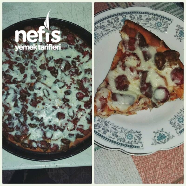 Gerçek Pizza Tarifi Nefis Yemek Tarifleri