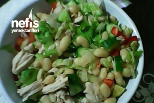 Hindi Etli Kuru Fasulye Salatası Tarifi