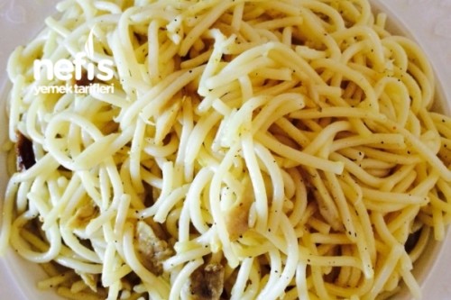 Curryli Tavuklu Spaghetti Tarifi