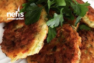 Patatesli Kabaklı Mücver Tarifi