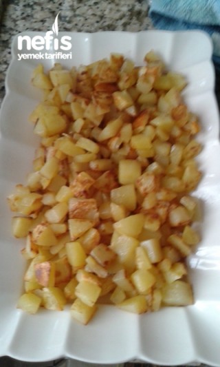 Kahvaltılık Kaşarlı Patates