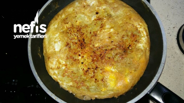 *Patatesli Omlet*Kahvaltı Softanızda.