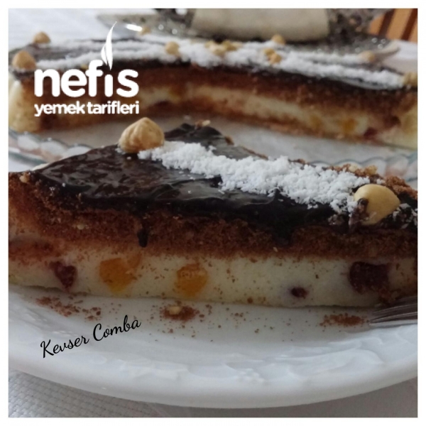 Çikolata Soslu Bisküvili Tart Pasta Tarifi Nefis Yemek Tarifleri