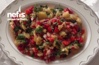 Pratik Patlıcanlı Salata Tarifi