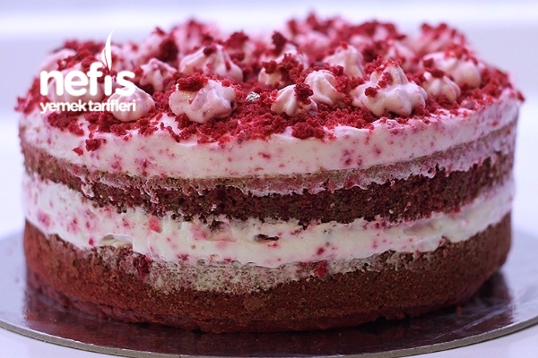 Red Velvet Cake Kadife Dokulu Kırmızı Pasta