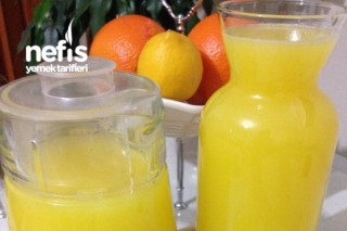 2 Portakal 1 Limon İle Hazır Meyve Suyu Tarifi