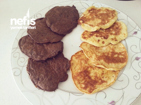 2 Malzemeli Muzlu Pankek/pancake (diyet)