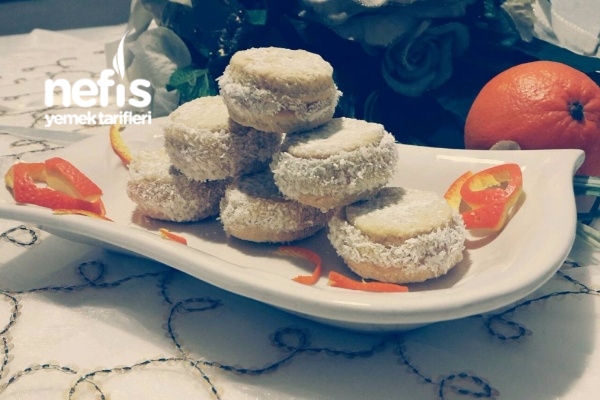 Portakal Dolgulu Kar Kurabiyesi Nefis Yemek Tarifleri