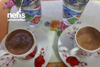 Çikolatalı Bol Köpüklü Türk Kahvesi Tarifi