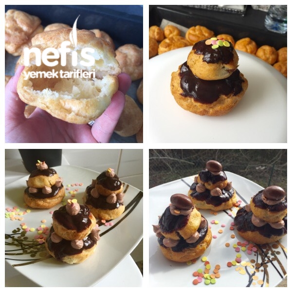 Paşa Profiterol Tarifi (religieuse Chocolat)