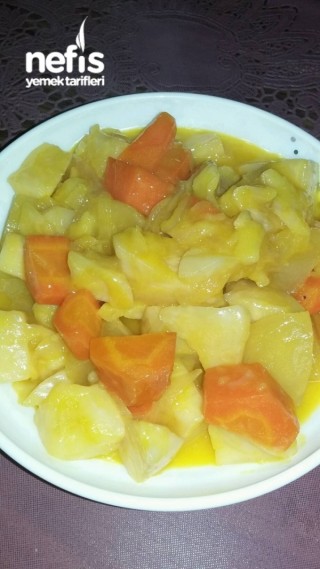Portakal Sulu Kereviz Salatası