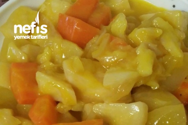 Portakal Sulu Kereviz Salatası