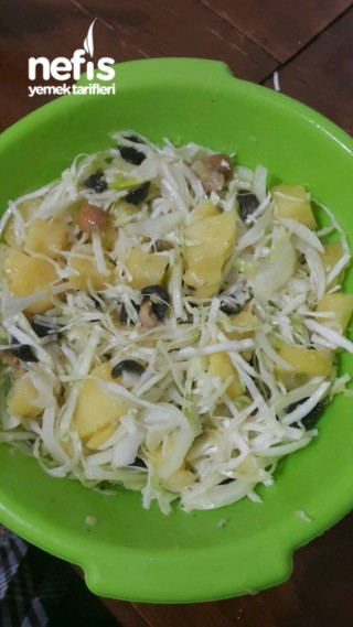 Beyaz Lahana Salatası ( Çay Saati İçin)