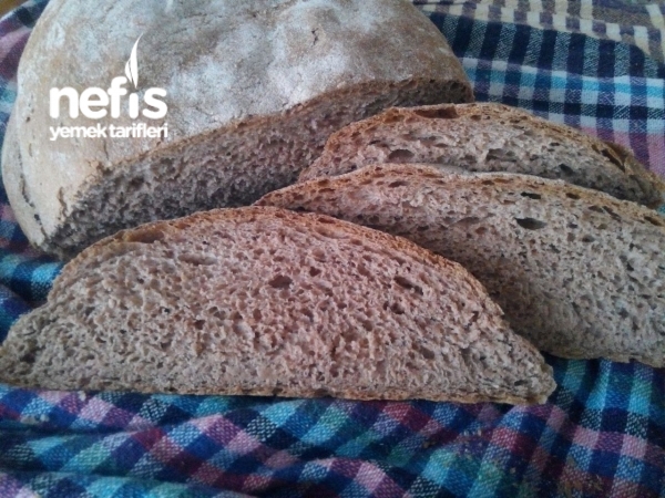 Tam Buğday Unu İle Cevizli Sağlıklı Ekmek