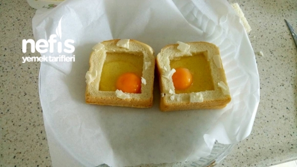 Fırında Yumurtalı Tost