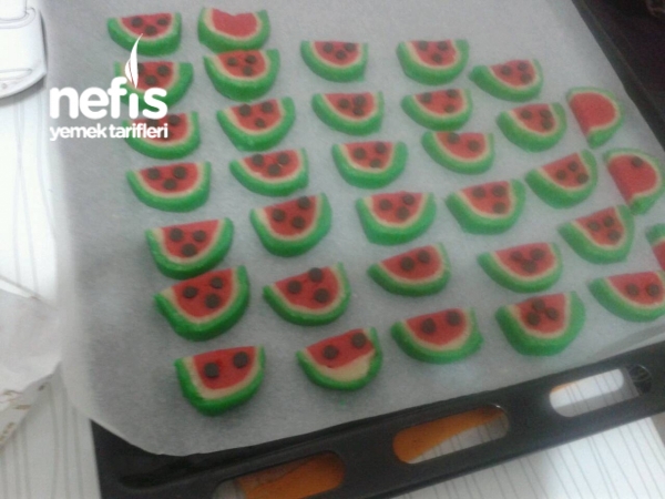 Karpuz Kurabiye Gülsen Vargün Nefis Yemek Tarifleri