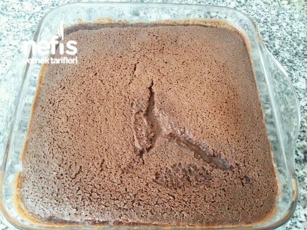 Çikolatalı Sihirli Kek (Chocolate Magic Custard Cake)