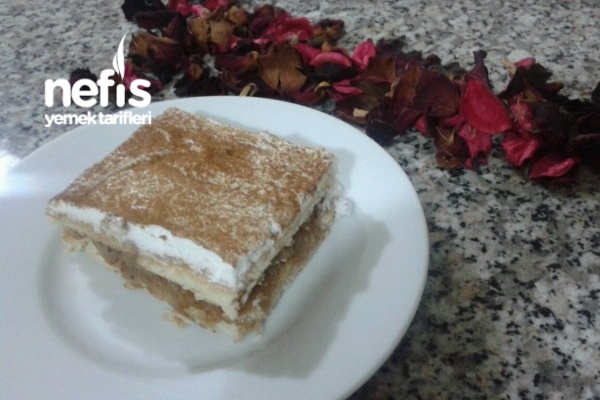 Elmalı Bisküvili Pasta Nefis Yemek Tarifleri 1865557