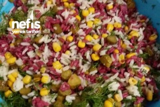 Rengarenk Pirinç Salata Tarifi