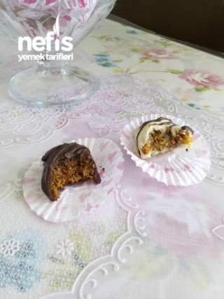 Çıtır Kadayıflı Karamelli Mini İkramlık ( Çikolata )