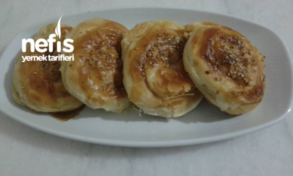 El Açması Patatesli Gül Börek