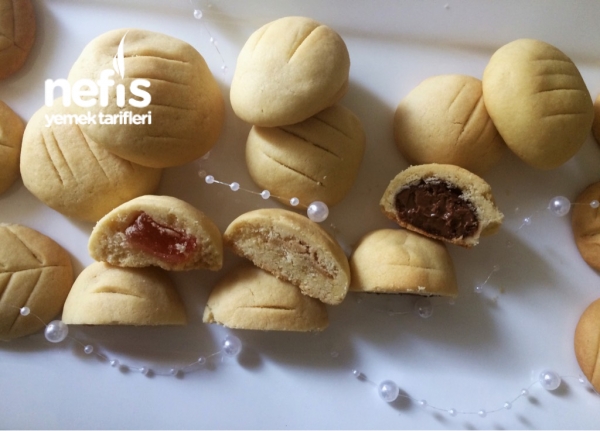 Lokumlu, Pişmaniyeli Kurabiye( 4 çesit kurabiye) Nefis Yemek Tarifleri