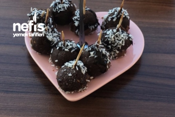 Hindistan Cevizli Çikolatalı Mutluluk Topları