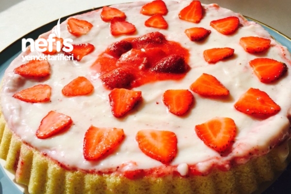 Damla Sakızlı Çilekli Pasta(Tart) Nefis Yemek Tarifleri