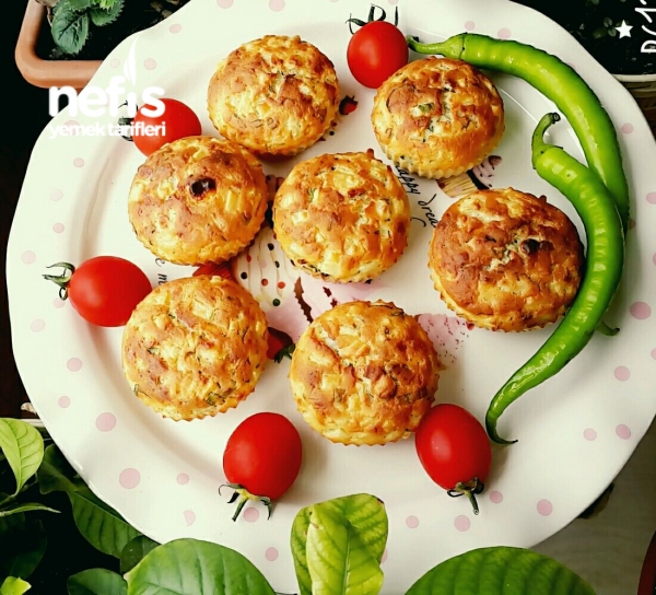 Aperatif Patatesli Muffin (Yağsız) - Nefis Yemek Tarifleri
