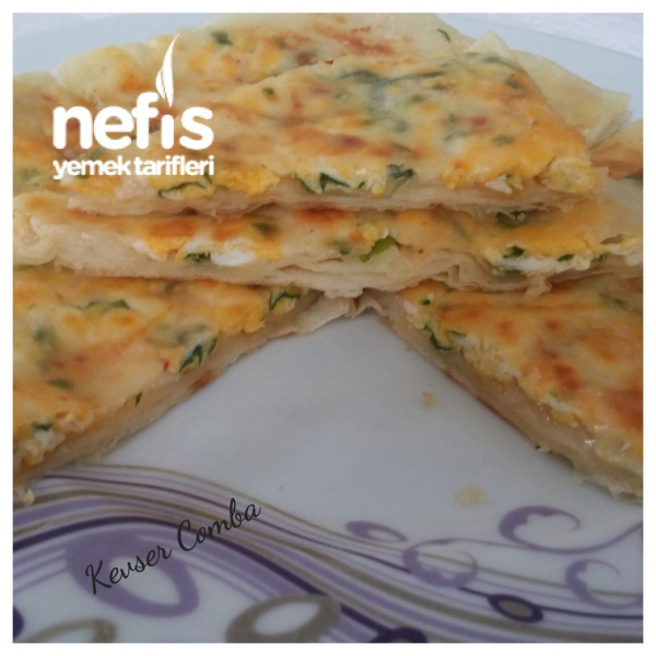 Yumurtalı Kaşarlı Börek Tarifi (5 Dakikada) Nefis Yemek Tarifleri