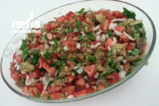 Nefis Patlıcan Salatası (Fotoğraflı Anlatım ) Tarifi