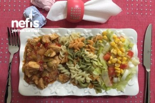 Barbekü Soslu Tavuk Sote (Green Salads) Tarifi