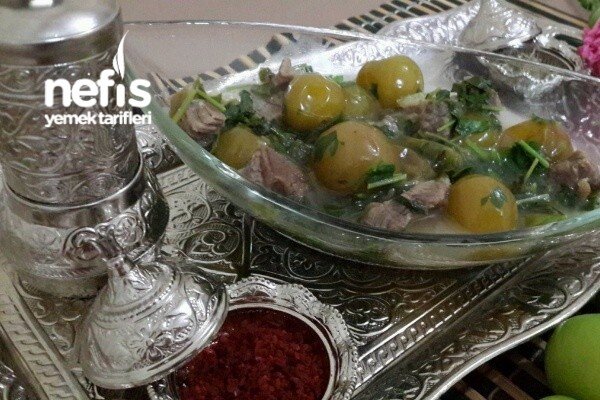 Alluciye (Yeşil Erikli Y&ouml;resel Mardin Yemeği) Tarifi