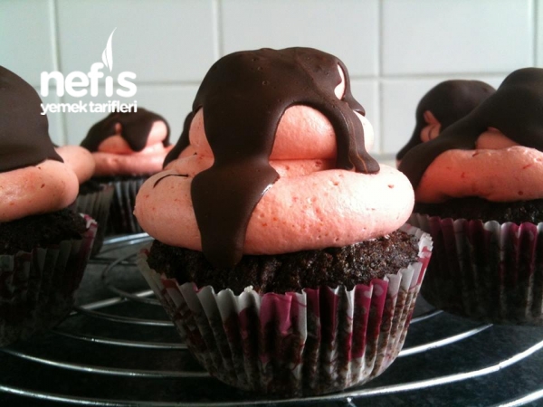 Ροζ Cupcakes