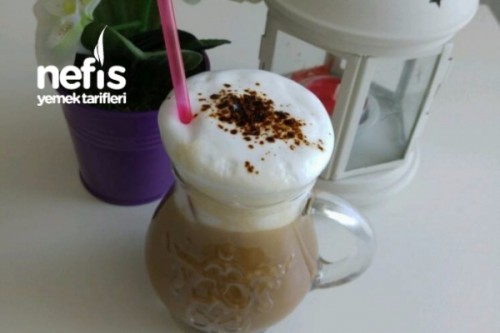 Dondurmalı Köpüklü Kahvem ( Ice coffee) Tarifi