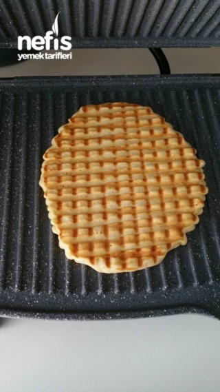 Ev Yapımı Waffle (tost Makinesinde)